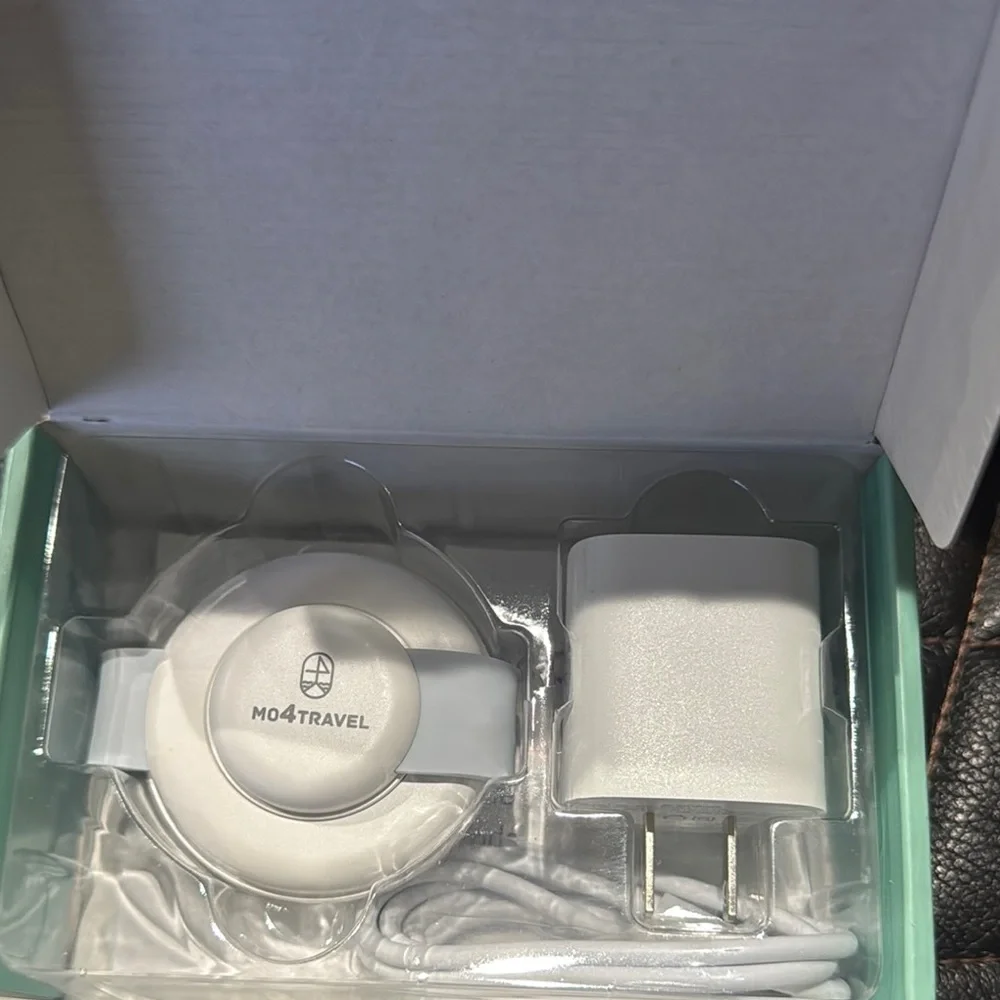MO4TRAVEL White Charger Set